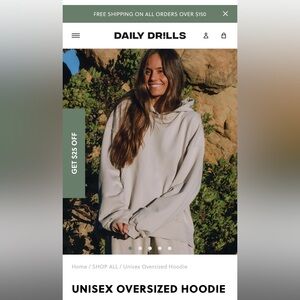 Daily drills hoodie in LADYBUG